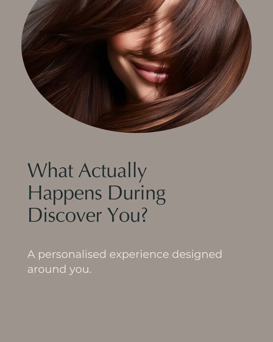 ✨ What Actually Happens During Discover You?

One of the biggest surprises for women who experience Discover You is that we spend far less time talking about treatments than they expect.

Instead, we talk about them.
Their lifestyle.
Their confidence