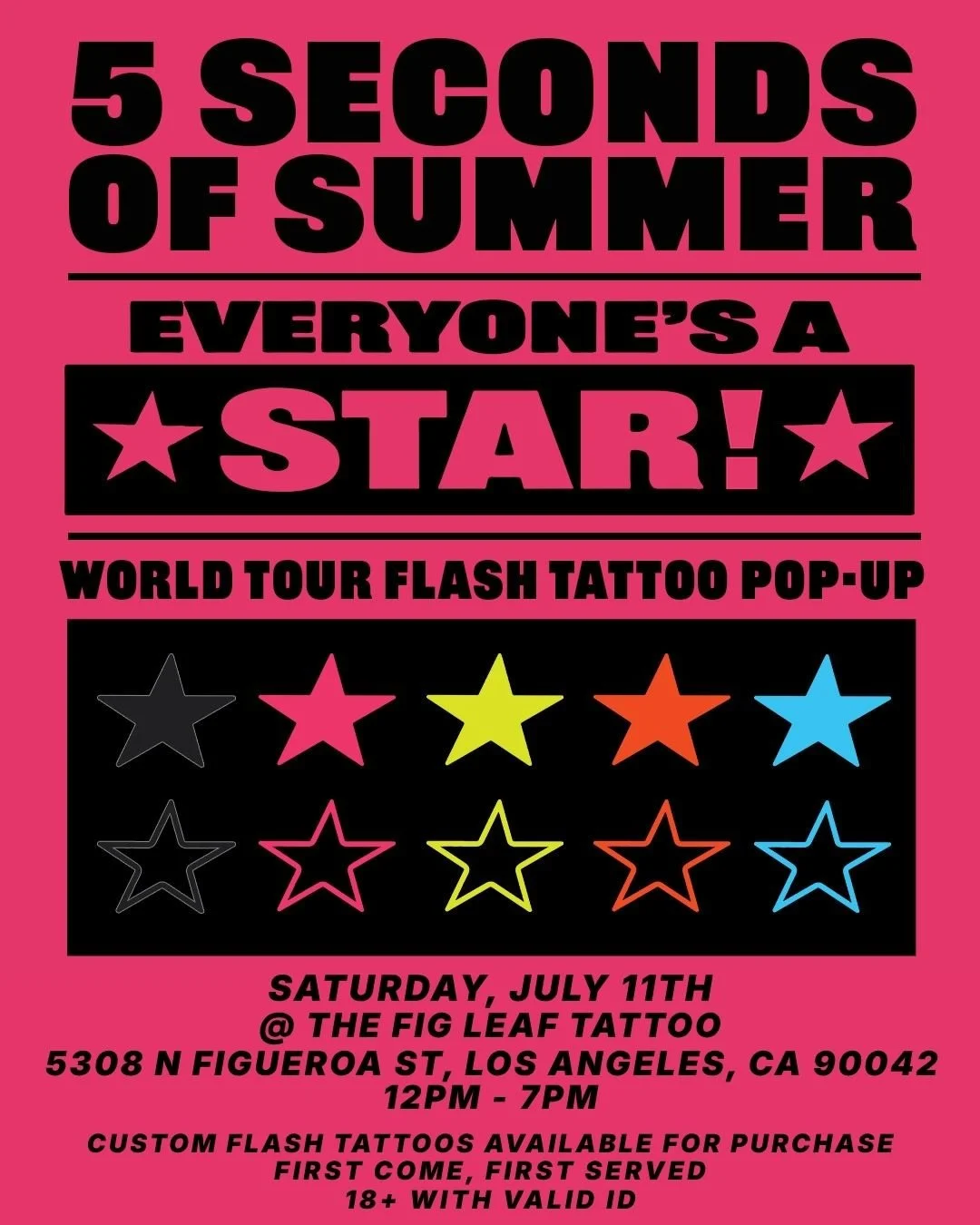 5SOS Flash Event