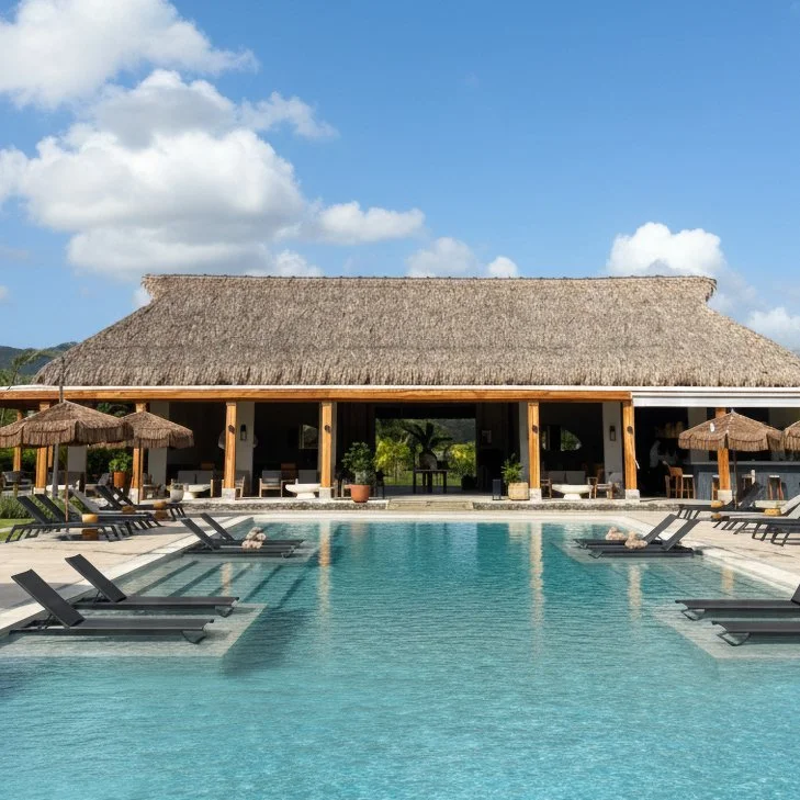 Beach club at Madresal