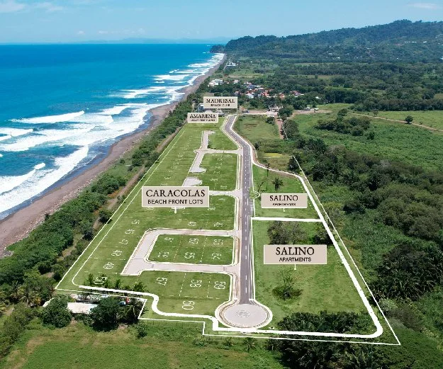 map of available lots in Caracolas