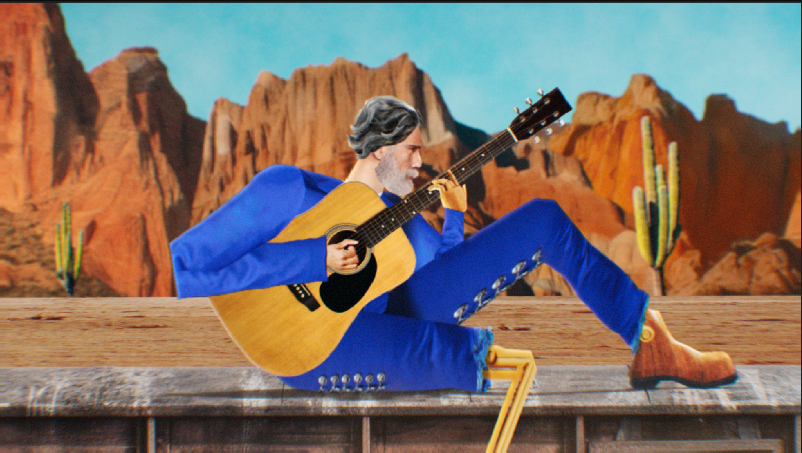 The Ballad of the Blue Bandit