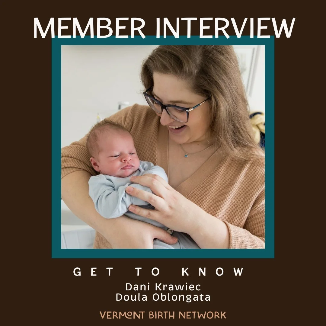 Dani is an postpartum doula and breastfeeding specialist, she also offers support for postpartum planning in addition to postpartum care for families. 

Dani is a dedicated and passionate support of all families and eagerly meets folks where they are