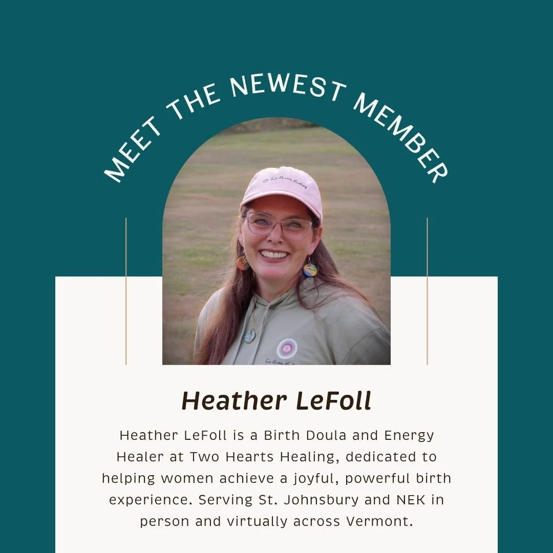 🌸 Meet Heather 🌸

Heather LeFoll is a Birth Doula and Energy Healer at Two Hearts Healing, dedicated to helping women experience birth as a joyful and powerful transformation. 💫

Her journey began as a Labor Doula, where she witnessed how emotiona