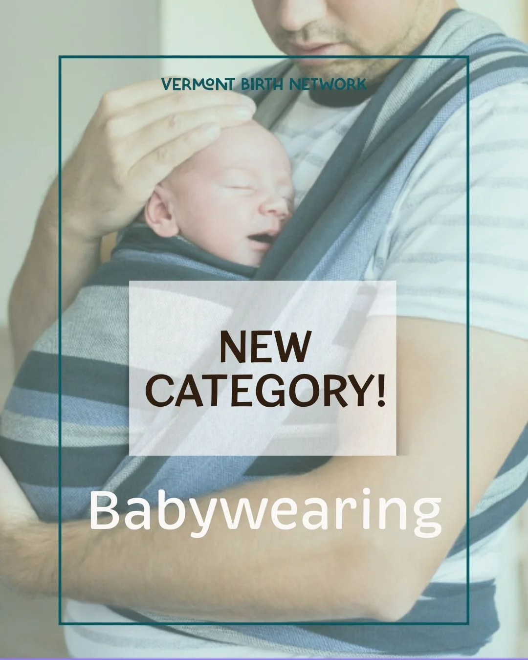 👶✨ New Category Alert: Babywearing in Vermont! ✨👶

We&rsquo;re thrilled to introduce a new category in the Vermont Birth Network: Babywearing!🌿

Babywearing is a beautiful, time-honored practice around the world &mdash; helping parents and caregiv