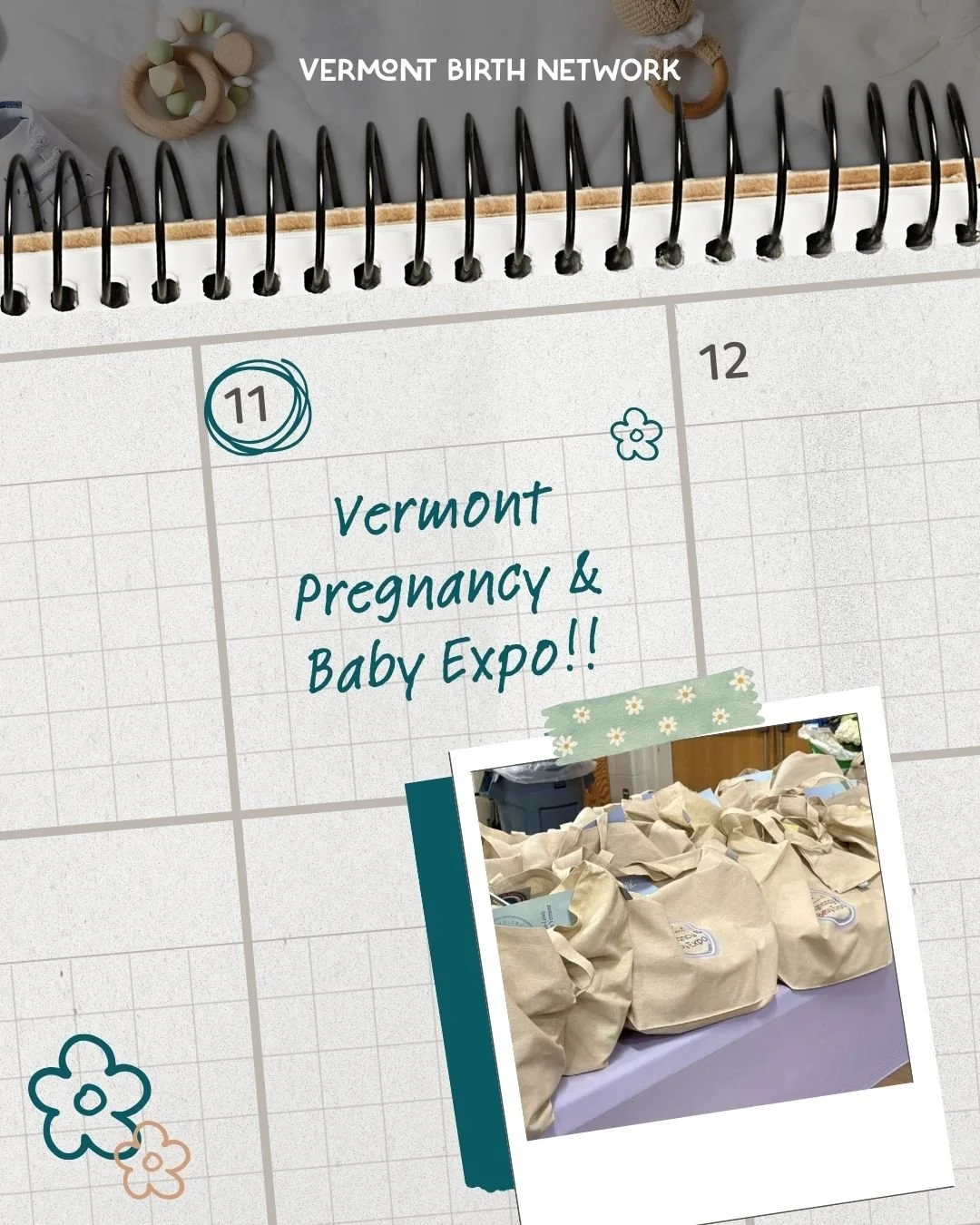 Vermont Birth Network will be at the Vermont Pregnancy &amp; Baby Expo on April 11 in Rutland!

Whether you&rsquo;re expecting, newly postpartum, or supporting growing families, this is a great opportunity to explore local resources, ask questions, a