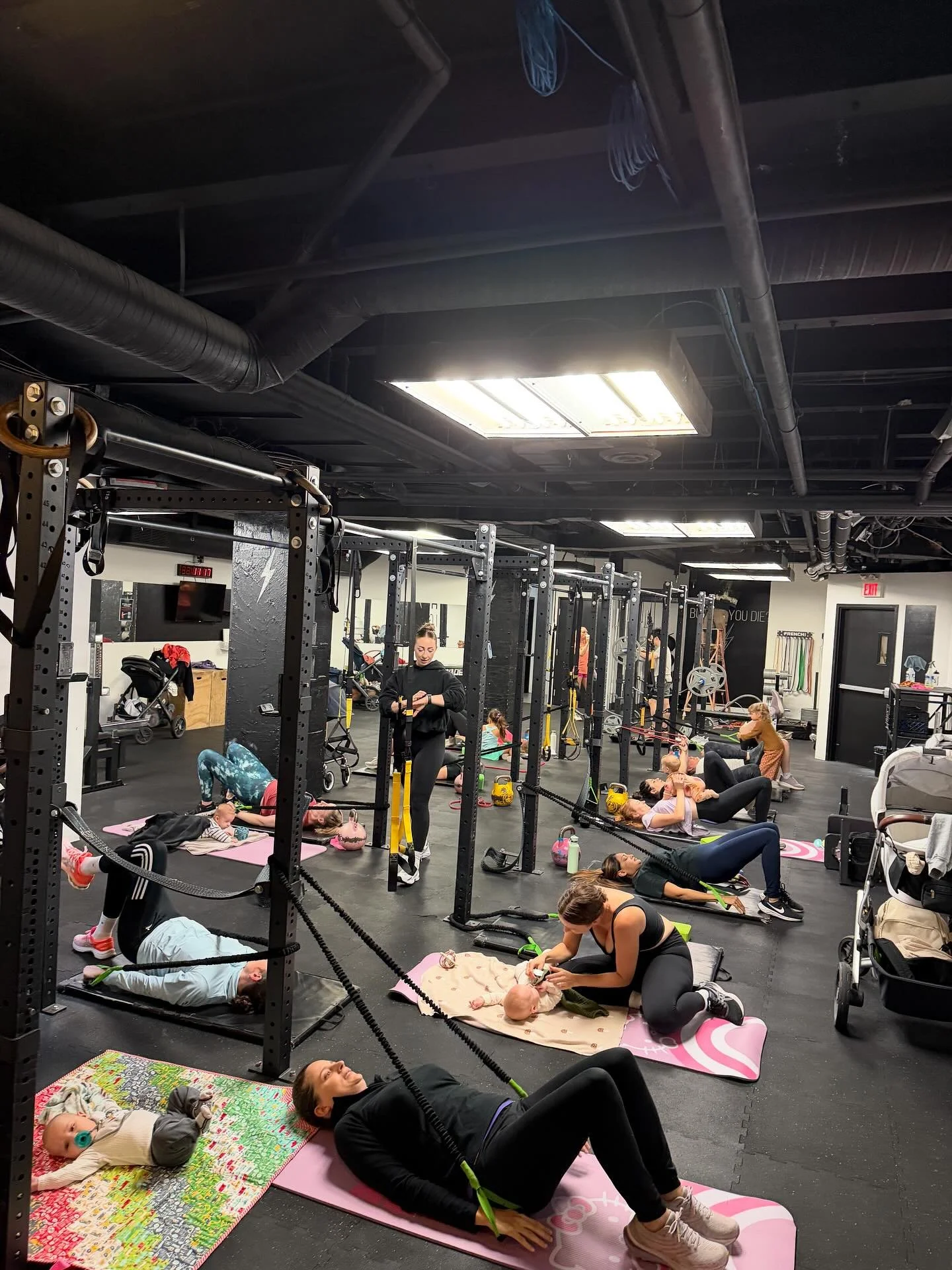 Mom &amp; kids all in for a great holiday workout! Awesome energy and hard work from everyone.