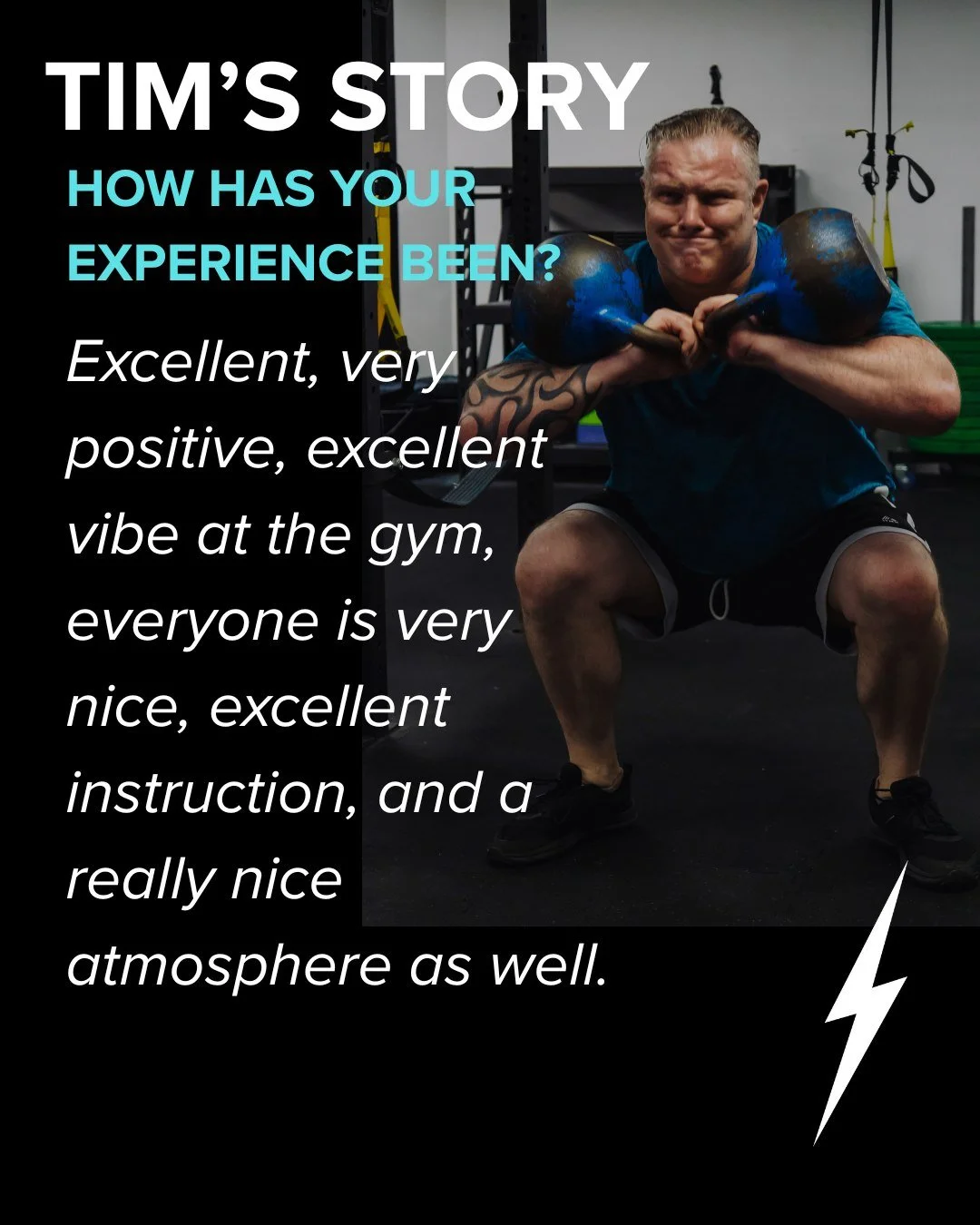 Client Spotlight: Tim Holmes 💪

&ldquo;Excellent vibe, amazing guidance, and a friendly atmosphere &mdash; T&amp;L is the place to be!&rdquo;

Since joining, Tim&rsquo;s bench press, squat, and deadlift have all skyrocketed thanks to expert coaching
