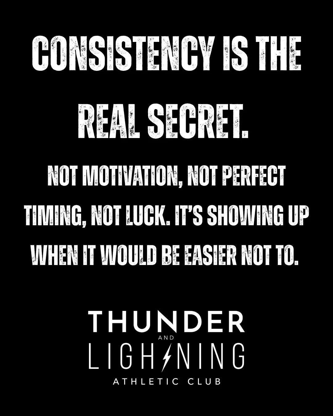 It&rsquo;s stringing together those imperfect days into something powerful.

Life rarely offers the perfect moment to train. There&rsquo;s always something: late day at work, social plans, fatigue, &ldquo;the weather,&rdquo; chores, etc. Showing up f
