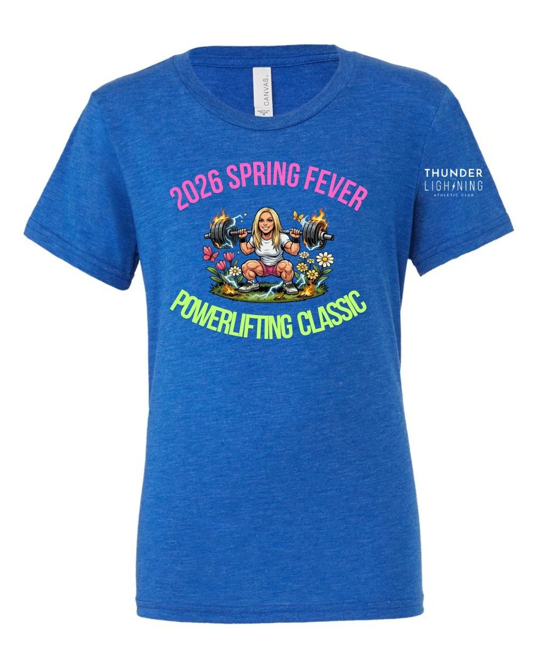 🌺⚡🔥 Spring Fever Powerlifting Classic Tee: Pre-Order Now! 🔥⚡🌺

Our limited edition Spring Fever Powerlifting Classic graphic tee is available to pre-order for a short time and it's the perfect way to remember an epic day of lifting.

The In-House