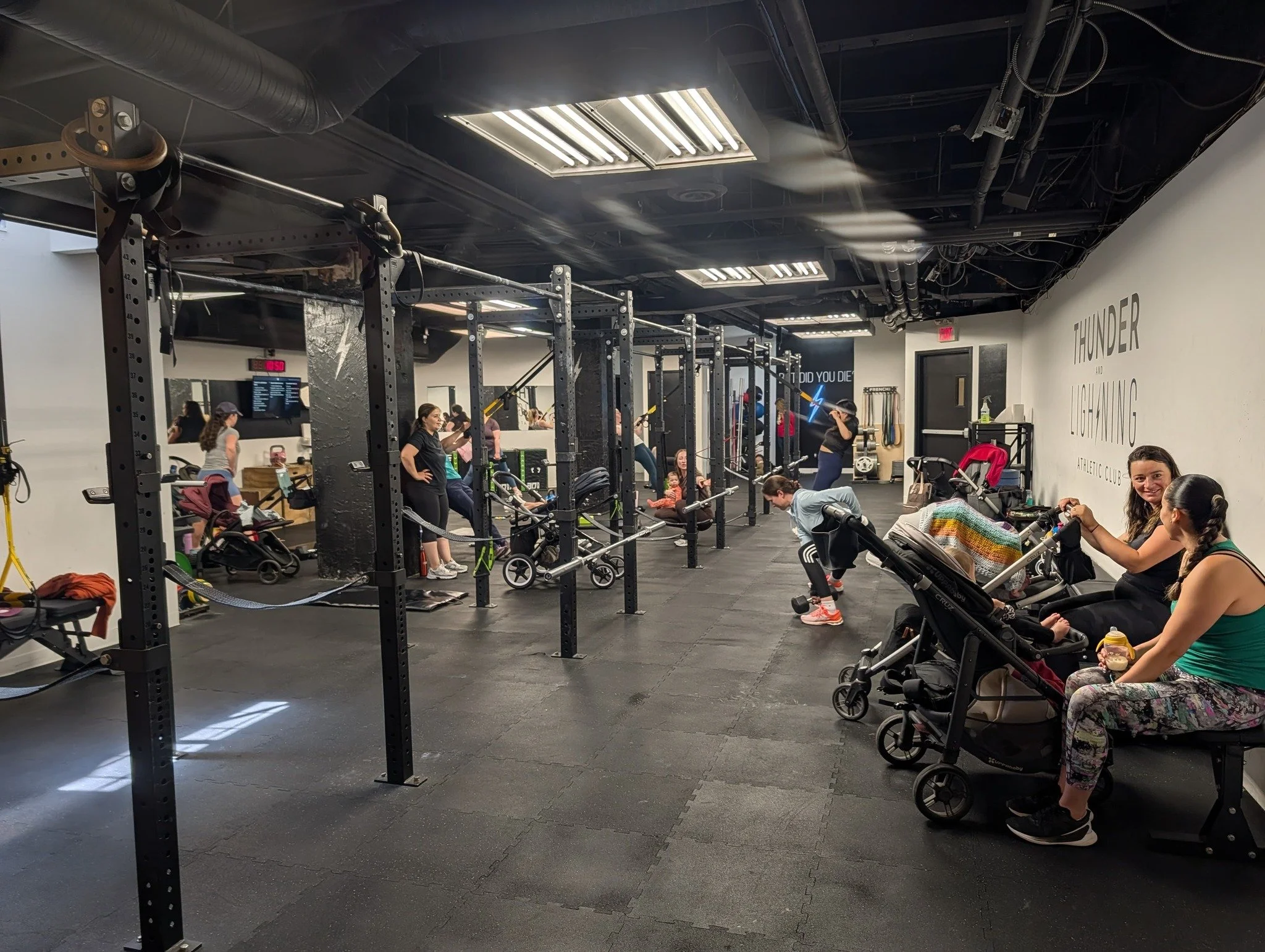 Strong moms raise strong kids! 💜

Our Mom &amp; Baby classes with post-partum specialist coach Brooke are designed to help moms rebuild strength, improve confidence, and move their bodies safely after pregnancy, all while bringing baby along.

Tuesd