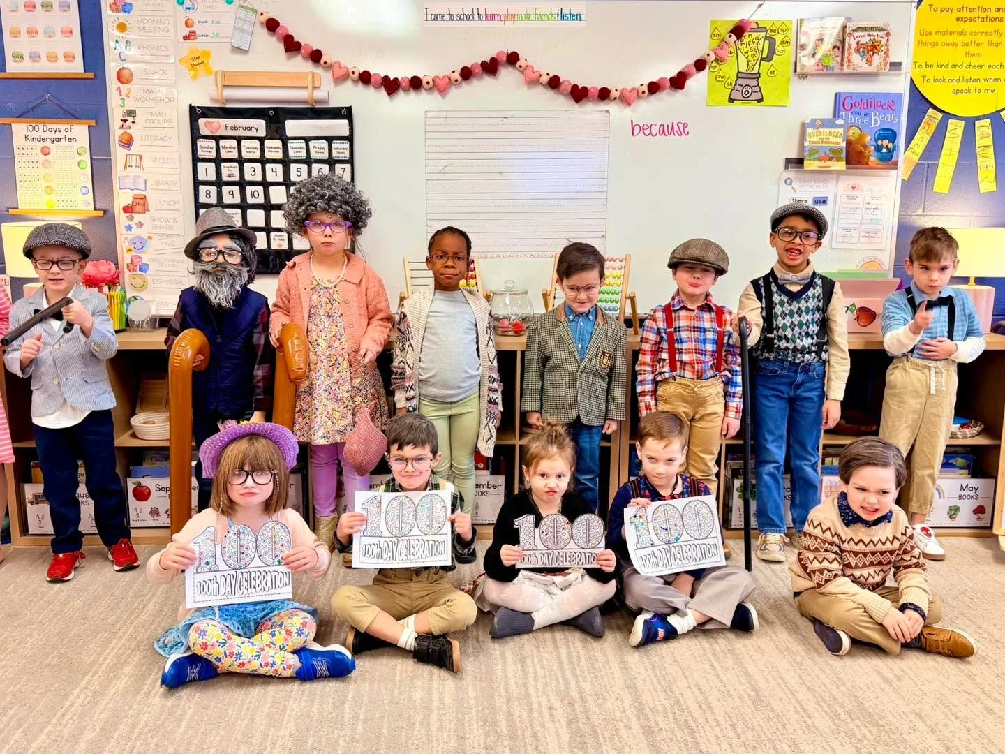🎉💯 100 Days Smarter in Kindergarten! 💯🎉

Our Kindergarten students celebrated the 100th Day of School in the most creative (and adorable) ways!

🖌️ Miss. Kate&rsquo;s class created beautiful dot paintings using 100 dots&mdash;10 dots in 10 diffe