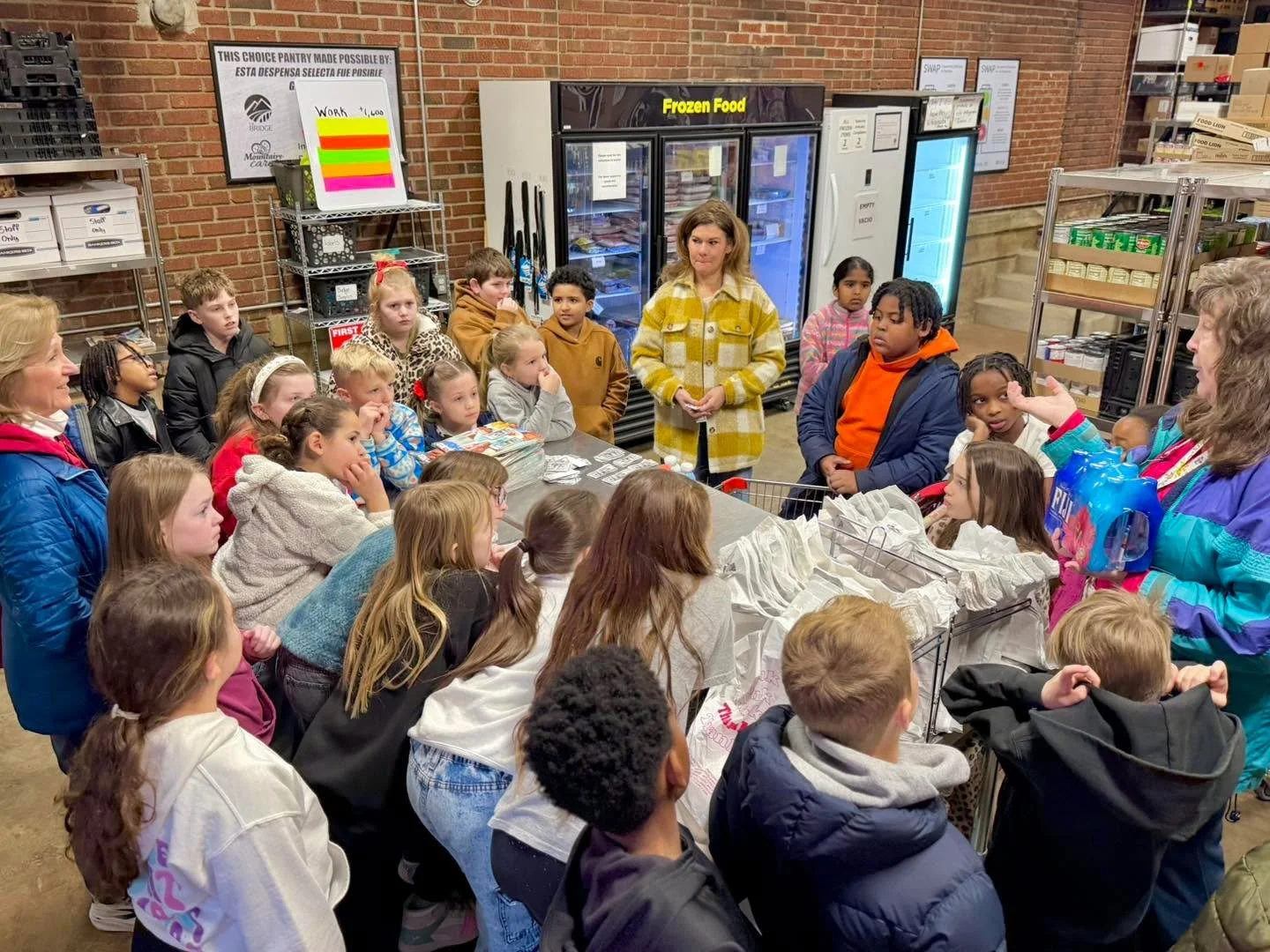 🥫 Third Grade Visits SAFE Alamance 🥫

Our third graders visited SAFE Alamance to see how food pantries support families in our community. They learned where the food comes from, including donations like our TBS canned food drive, and how the pantry