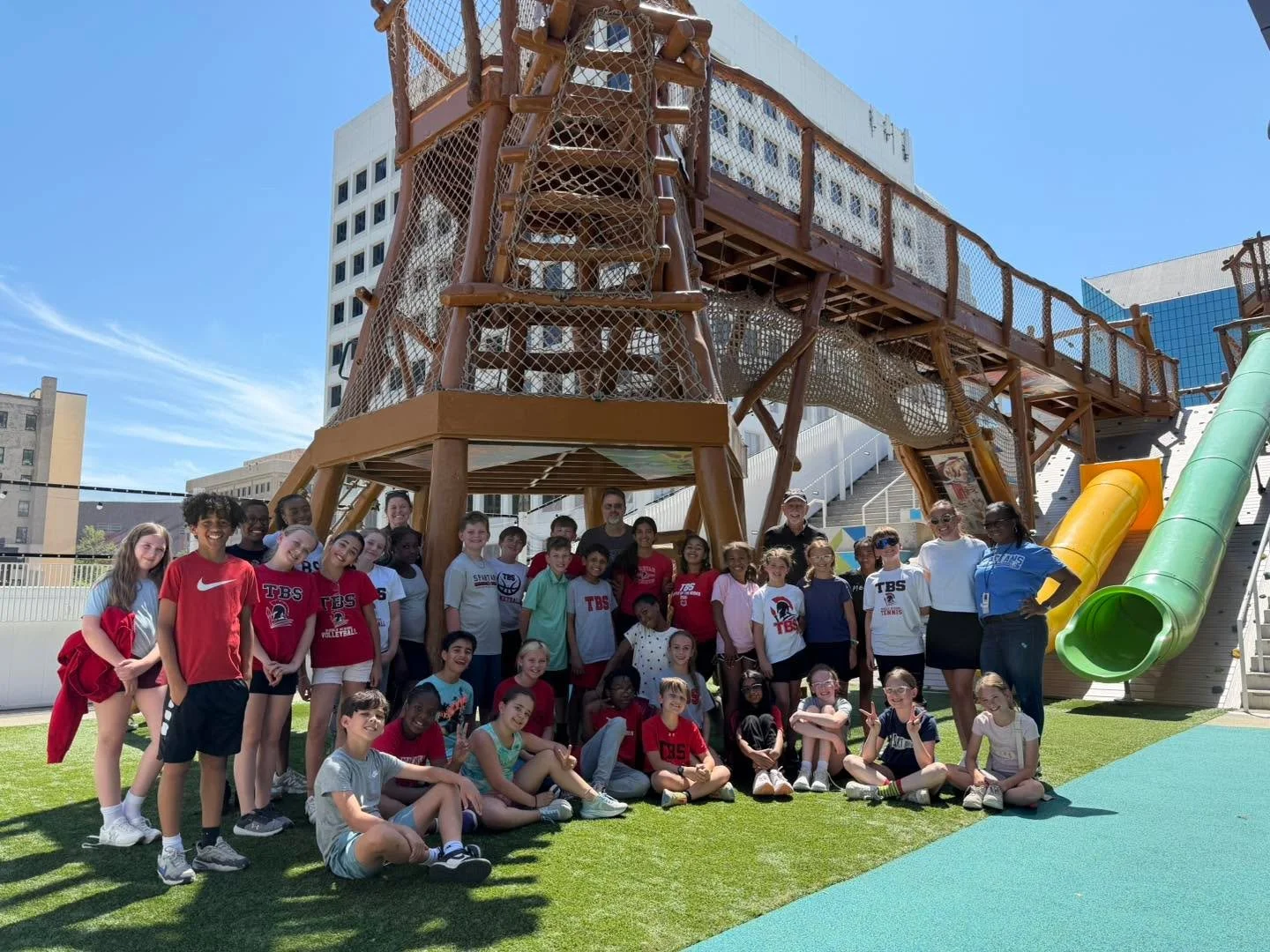 Our fifth grade class spent the day at Kaleideum in Winston-Salem, enjoying a full day of hands-on learning and discovery.

From wind tunnels and car racing to wobbling inside giant dinosaur eggs, human pulley chairs, and a puppet show, the day was p