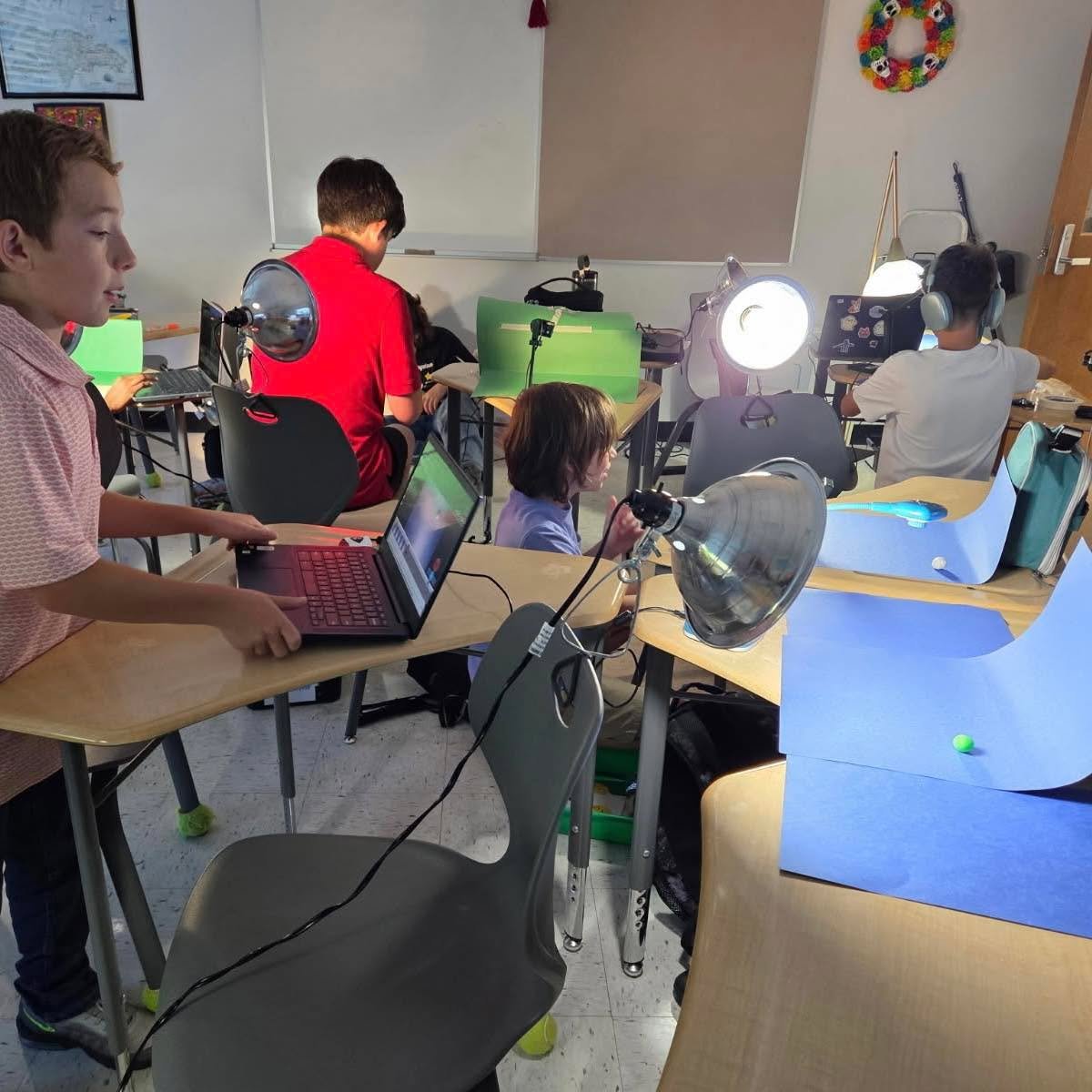 Creativity is coming to life in our Stop Motion Animation May Term! 🎬

Students are learning the art of storytelling through flip books and claymation, experimenting with movement, timing, and hands-on animation techniques frame by frame. From sketc