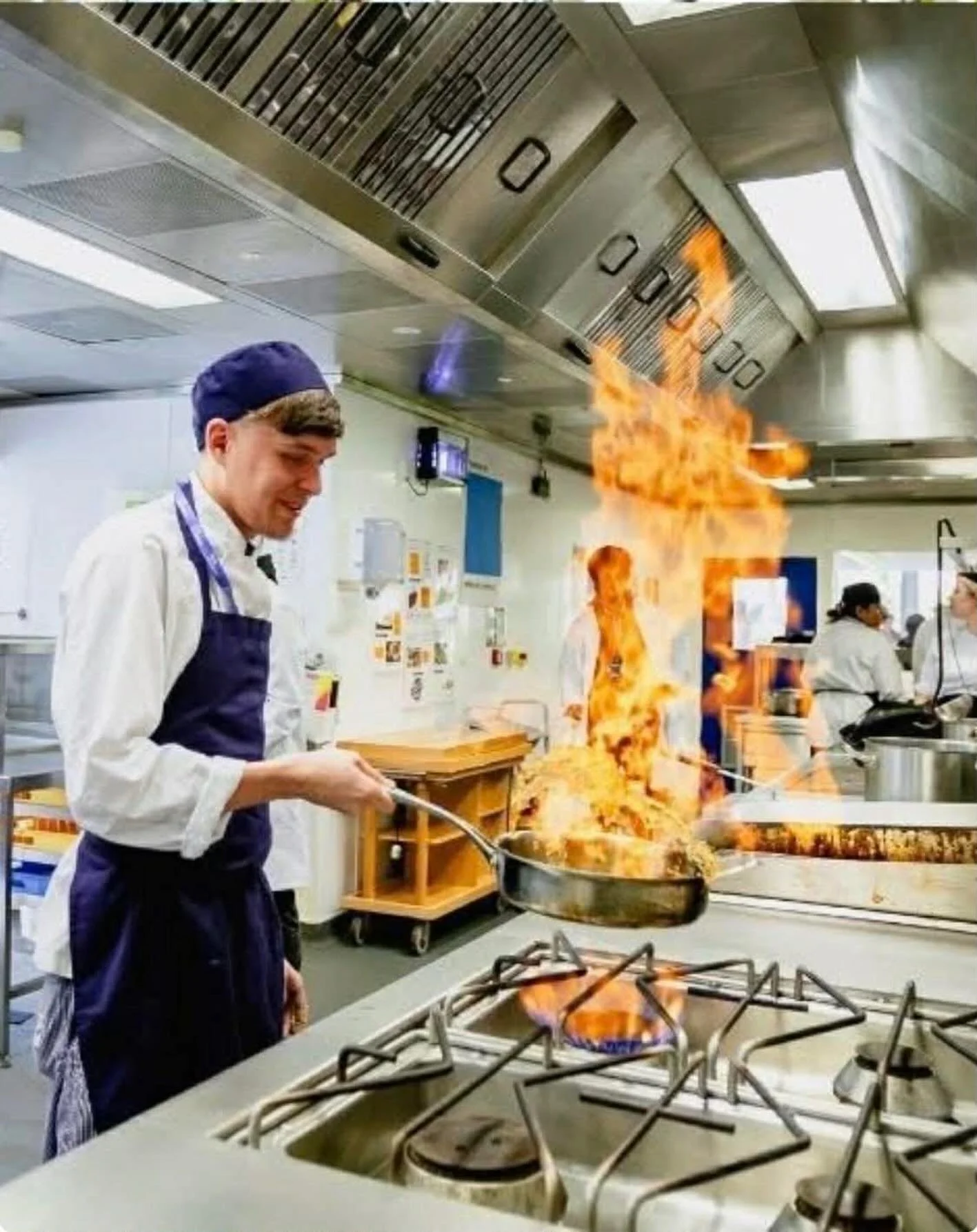 When one of the team, our fantastic apprentice , @josh_herrington_ , shows you how it&rsquo;s done on one of his college days 🙌 🔥 🙌