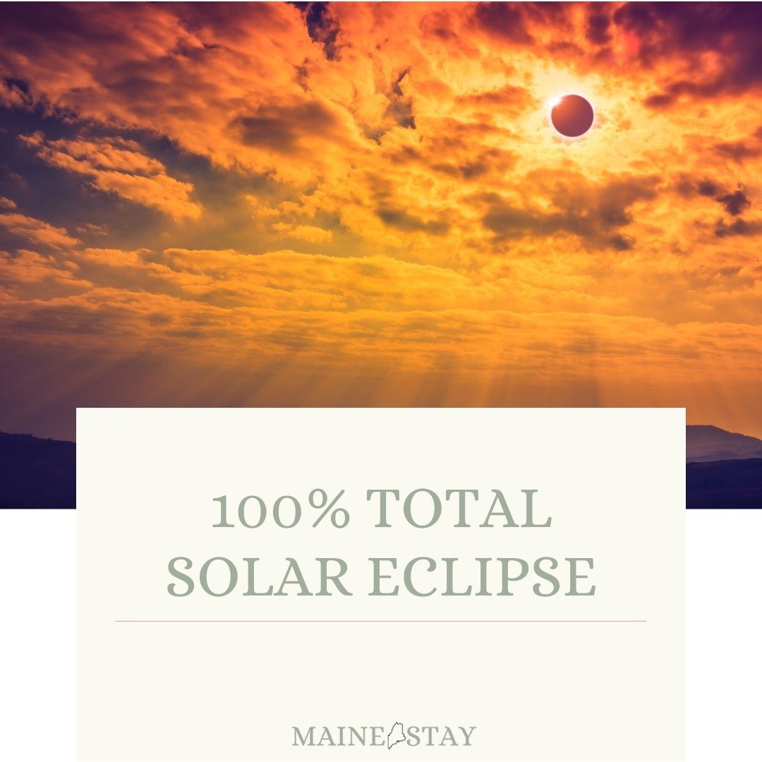 Will you be in Maine to view the eclipse this afternoon? 
#totalsolareclipse #eclipseinMaine #inthepathoftotality