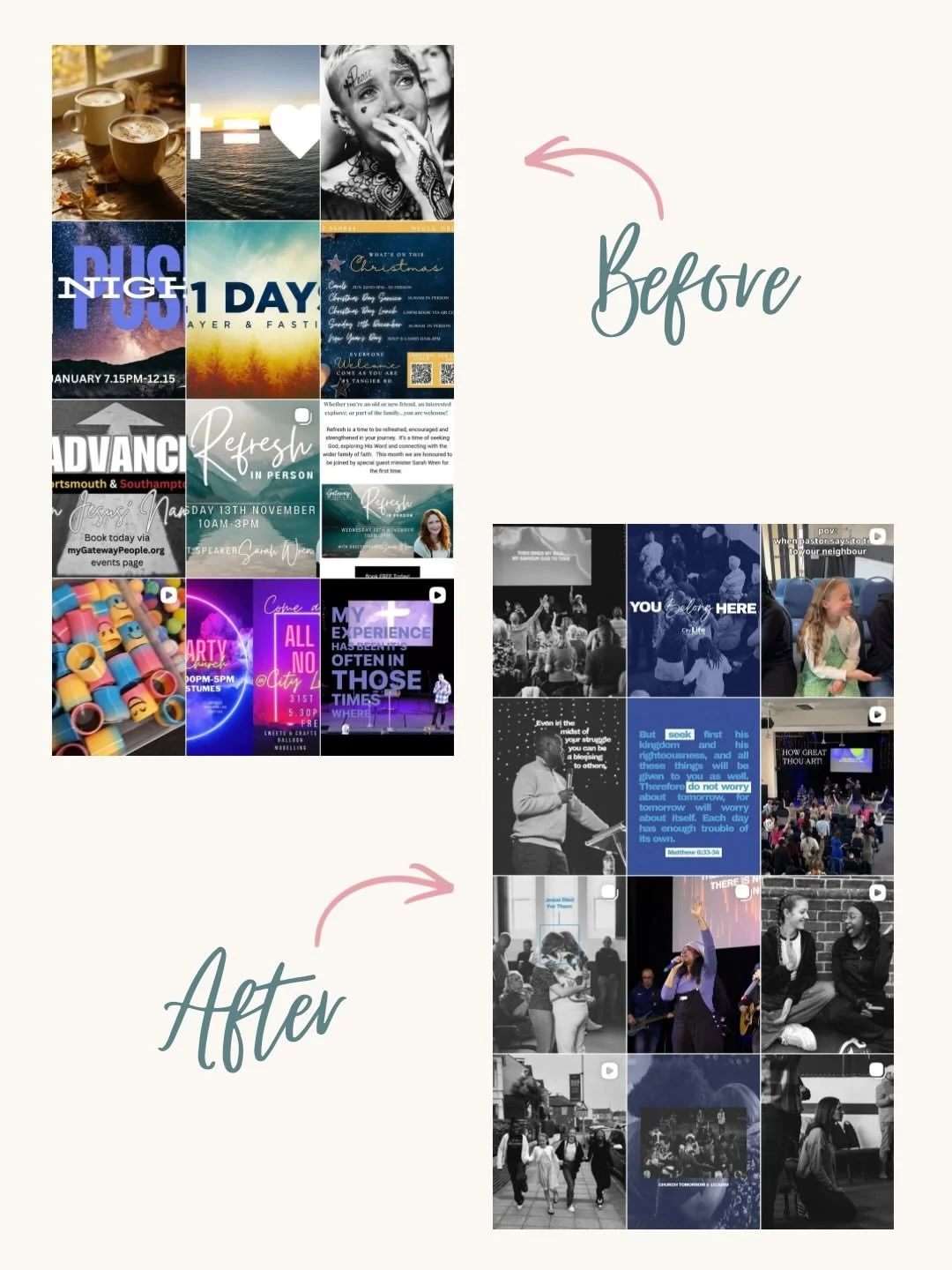 Little bit of the work I&rsquo;ve been doing over on @citylifechurch page!