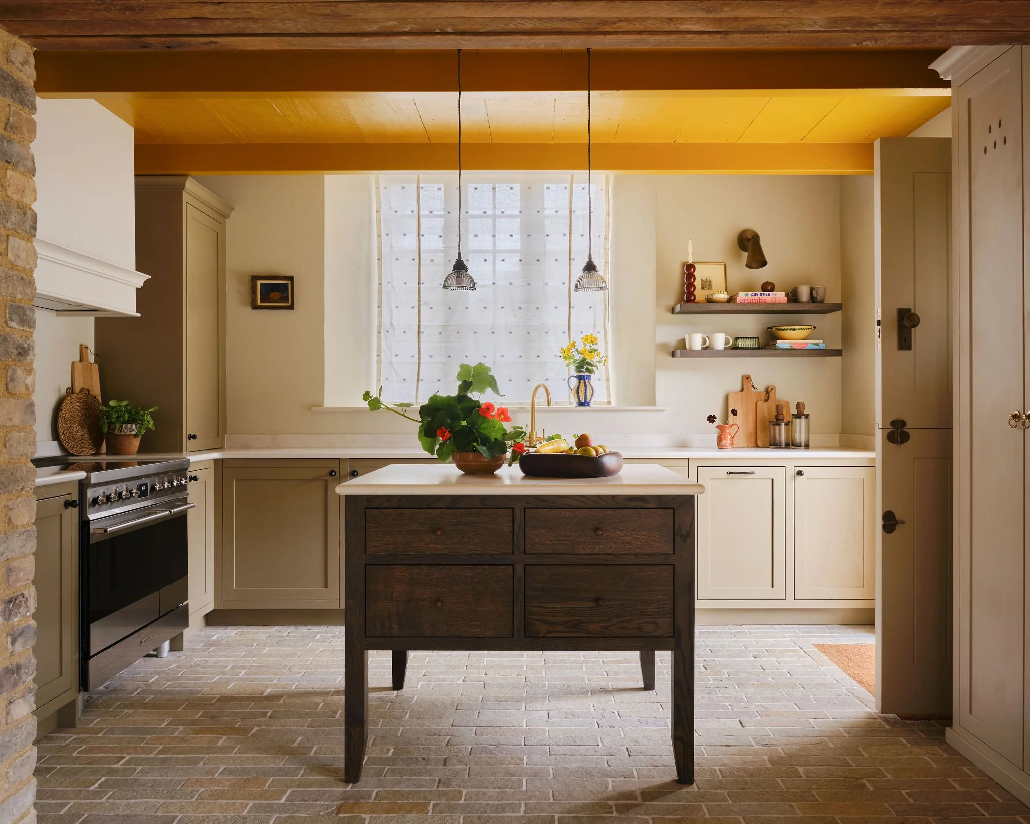 Luxury interior design project in Cornwall with bespoke kitchen design - delivering a full home renovation from concept to completion