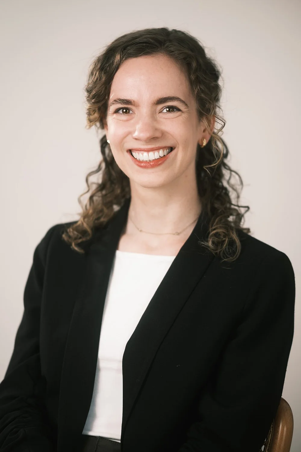 Professional corporate headshot photographed in New York City