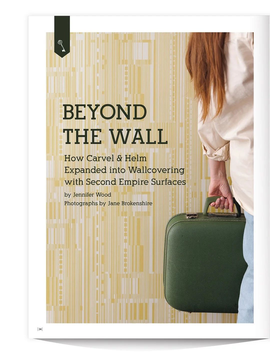 Beyond the Wall - How Carvel &amp; Helm expanded into Wallcovering with Second Empire Surfaces.

What an honor to be featured in such a beautiful publication, the @maritimeedit Annual Art and Design issue.

Read about the creative talent in the Marit