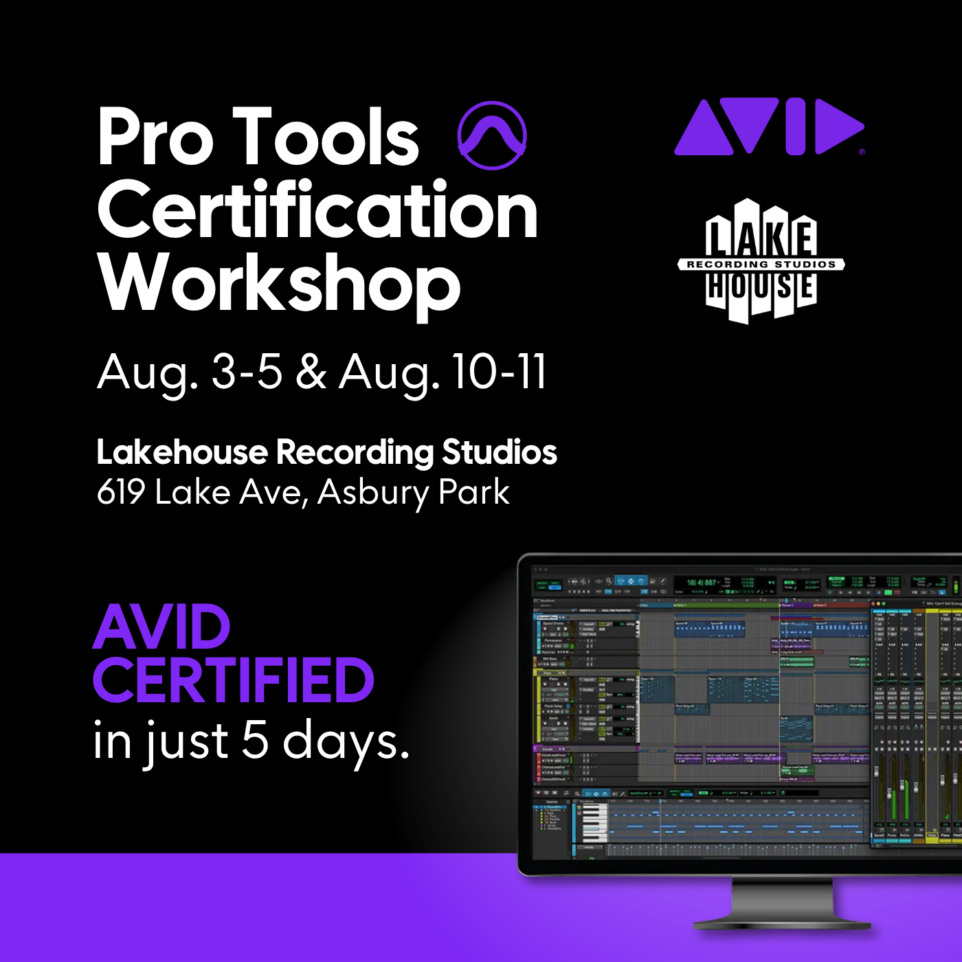 Pro Tools Certification Workshop
