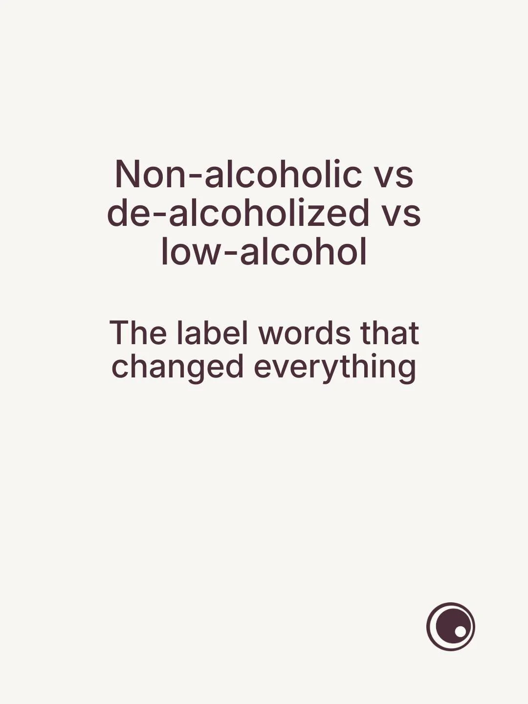 Non-alcoholic, de-alcoholized, low-alcohol. I used to think they meant the same thing.

Now I treat the label words like clues. ABV helps me set expectations, and it makes shopping feel less disappointing and more confident.

If you want the full bre