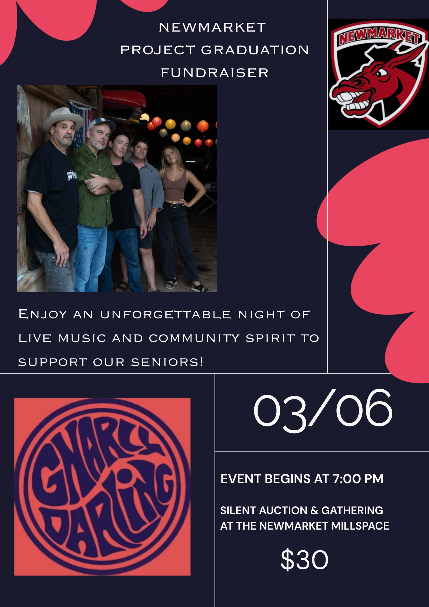 Newmarket Project Graduation Fundraiser