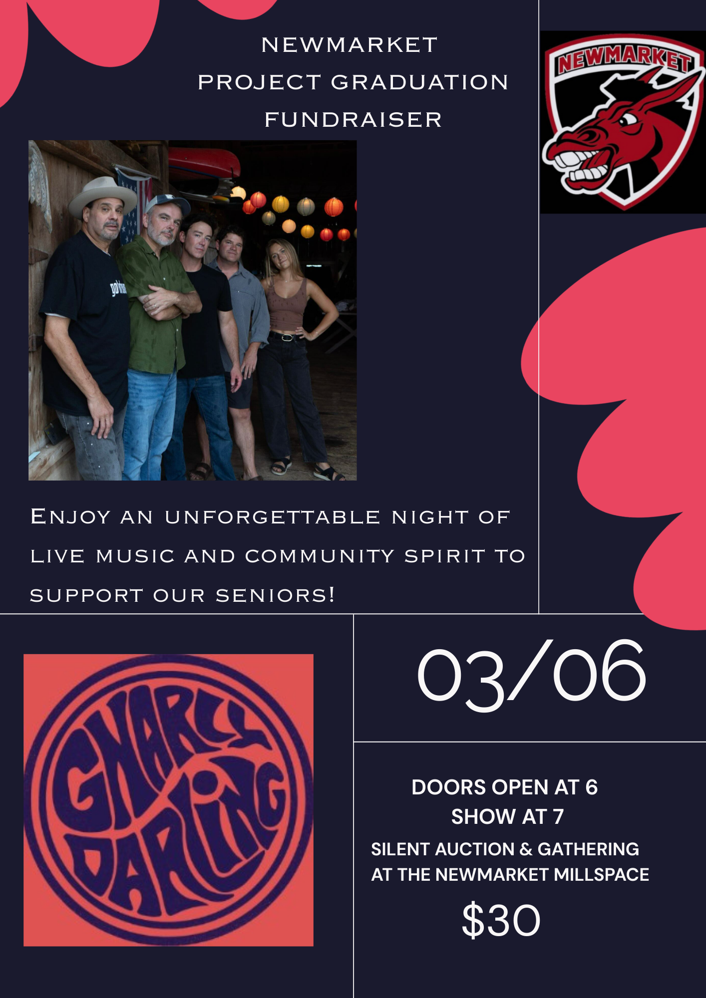 Newmarket Project Graduation Fundraiser