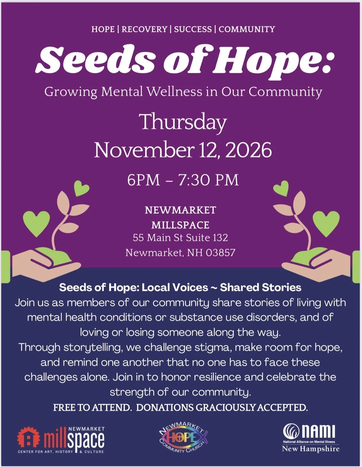 Seeds of Hope: Growing Mental Wellness in Our Community