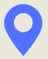 Blue location pin icon