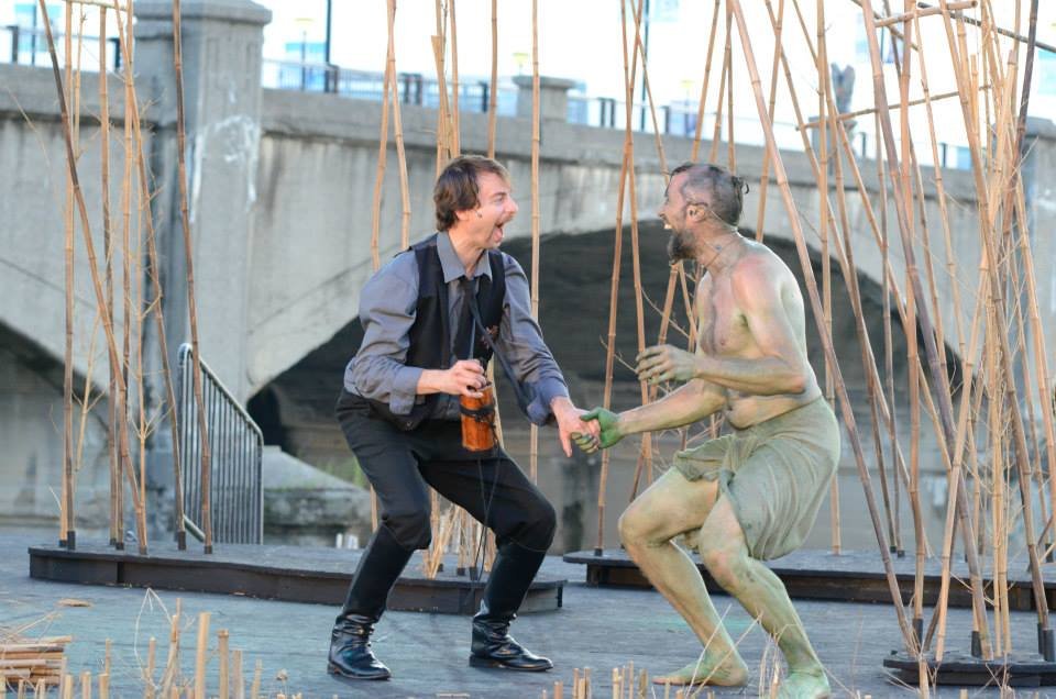 The Tempest, Indy Shakes, 2014 with Ryan Artzberger