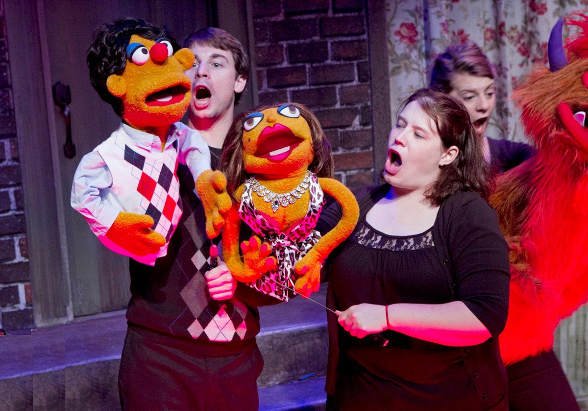 Avenue Q at Phoenix Theatre, 2011 with Claire Wilcher