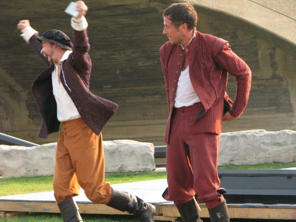 Merchant of Venice, Indy Shakes, 2008 with Ryan Artzberger