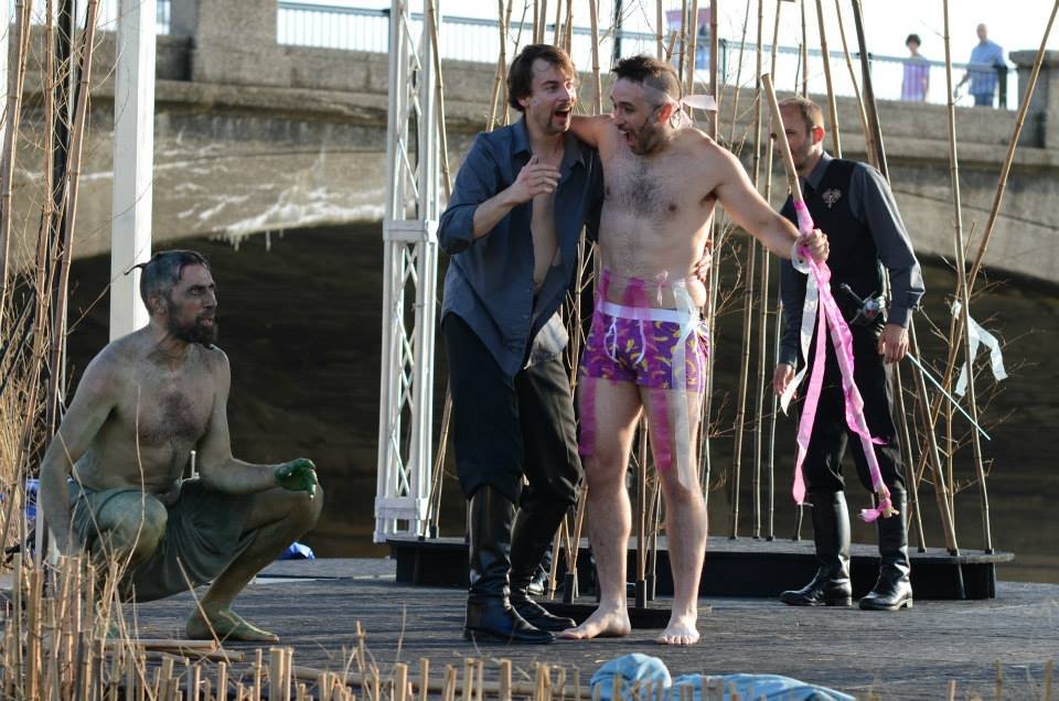 The Tempest, Indy Shakes, 2014 with Ryan Artzberger and Chris Hatch