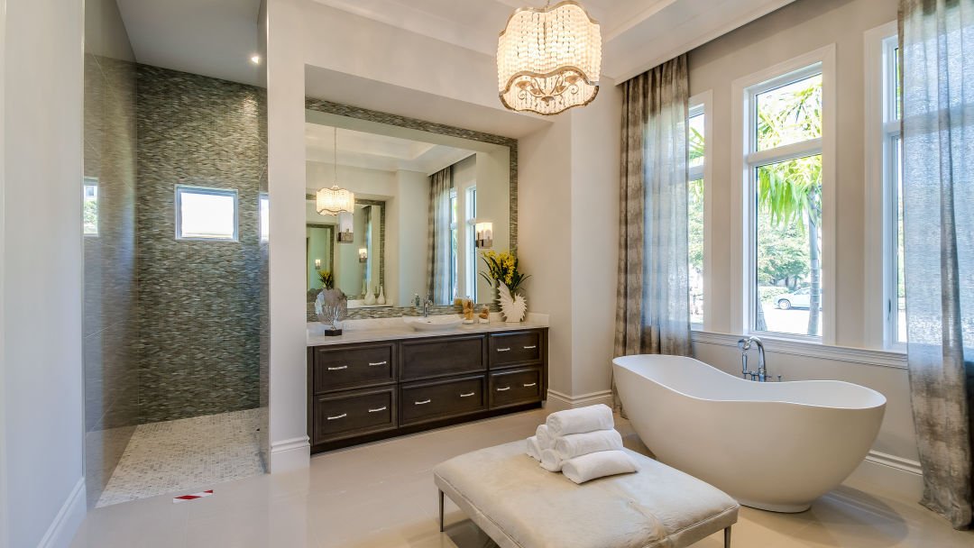 How important is it to you for your home to have a shower and tub in your bathroom? 
 
 #bathroom #bathroomdesign #interiordesign #homedecor #bathroomgoals