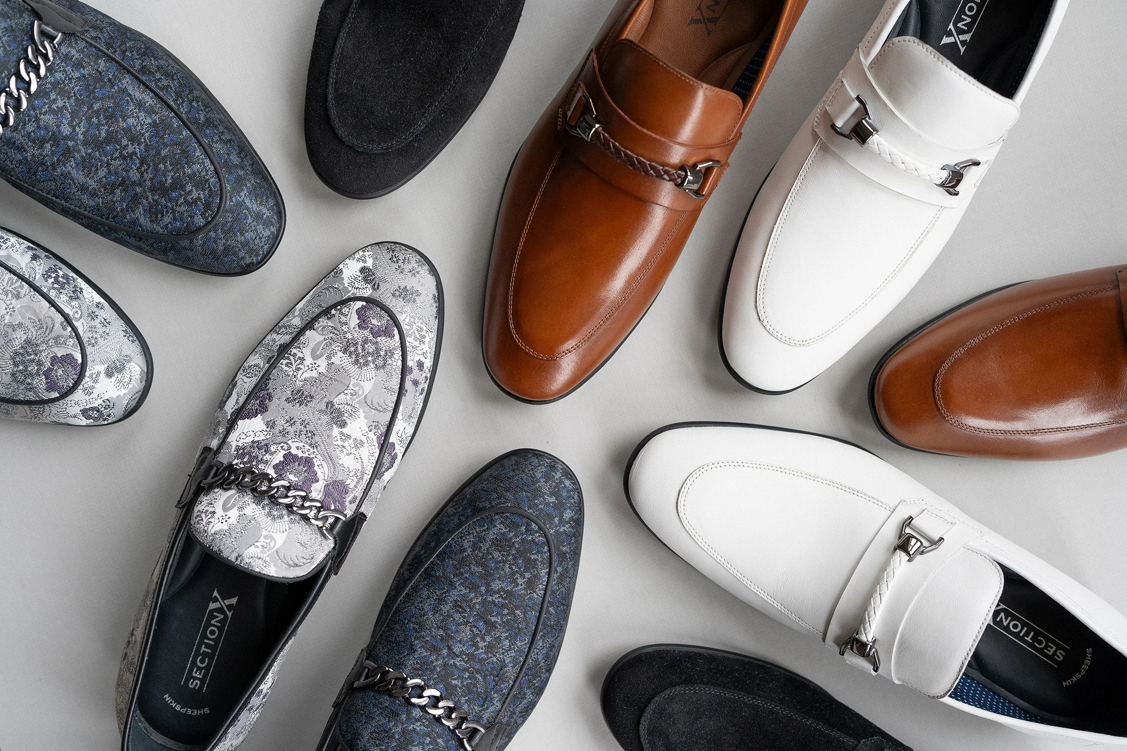 Lifestyle shoot for mens formal footwear concept