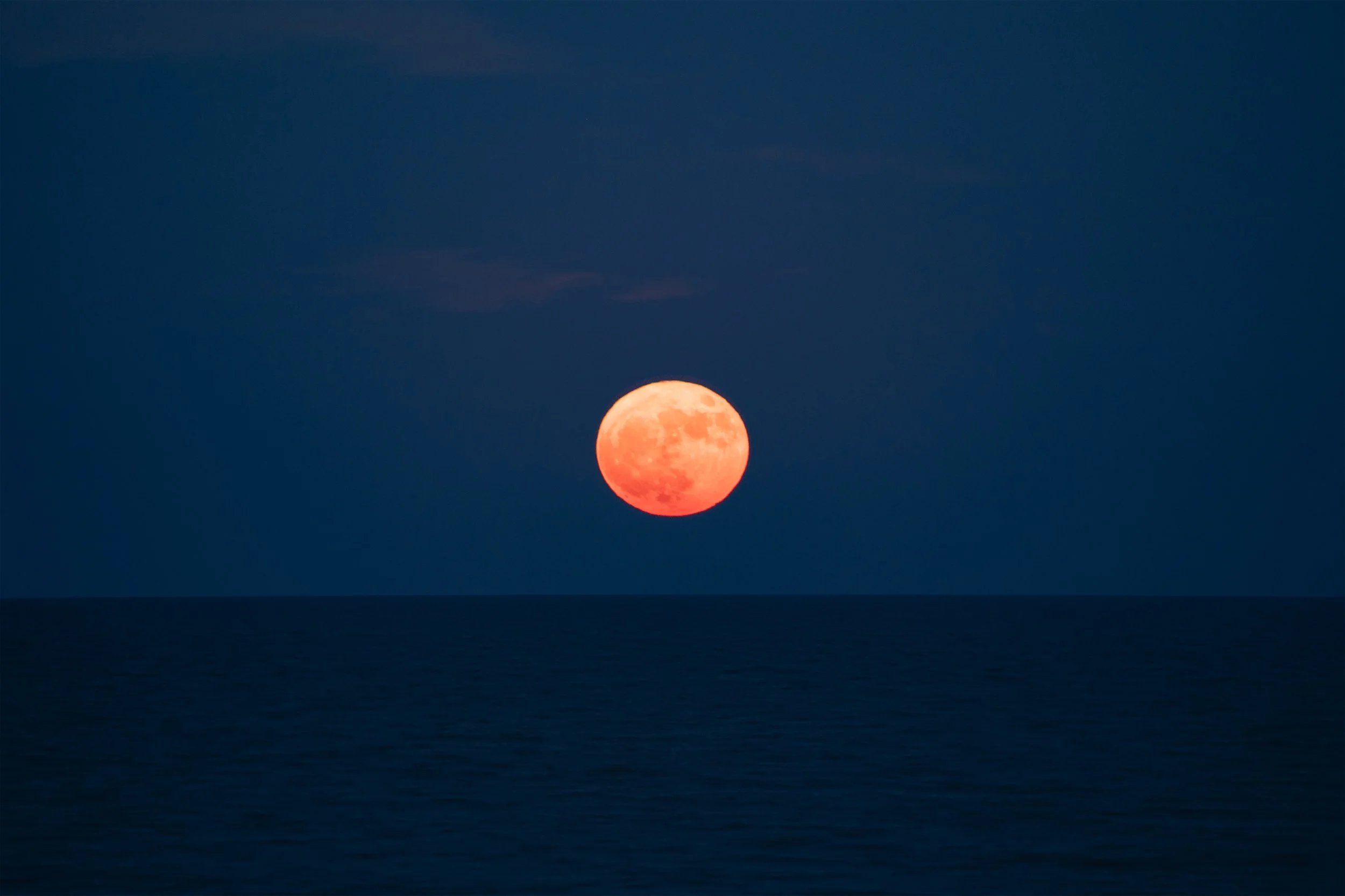 Crystal Beach Super Moon, Texas 8/2/23