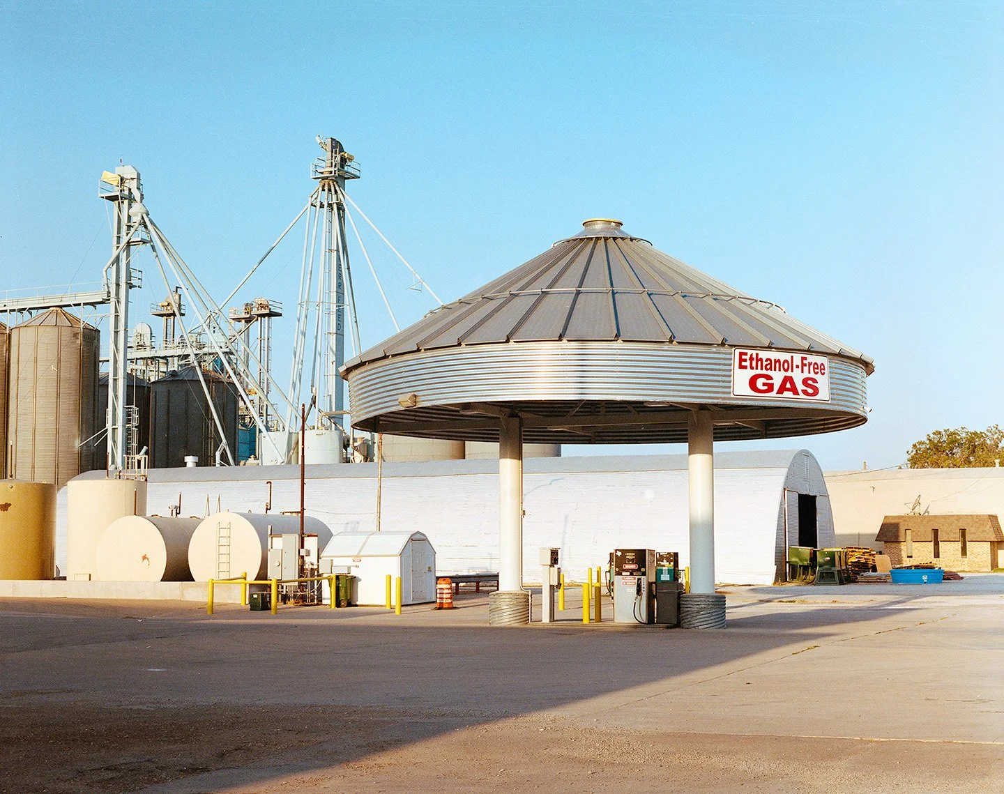 Henrietta, Texas Fine Art Photography. Old ethanol Free gas station photography. West Texas Landscape photography.
