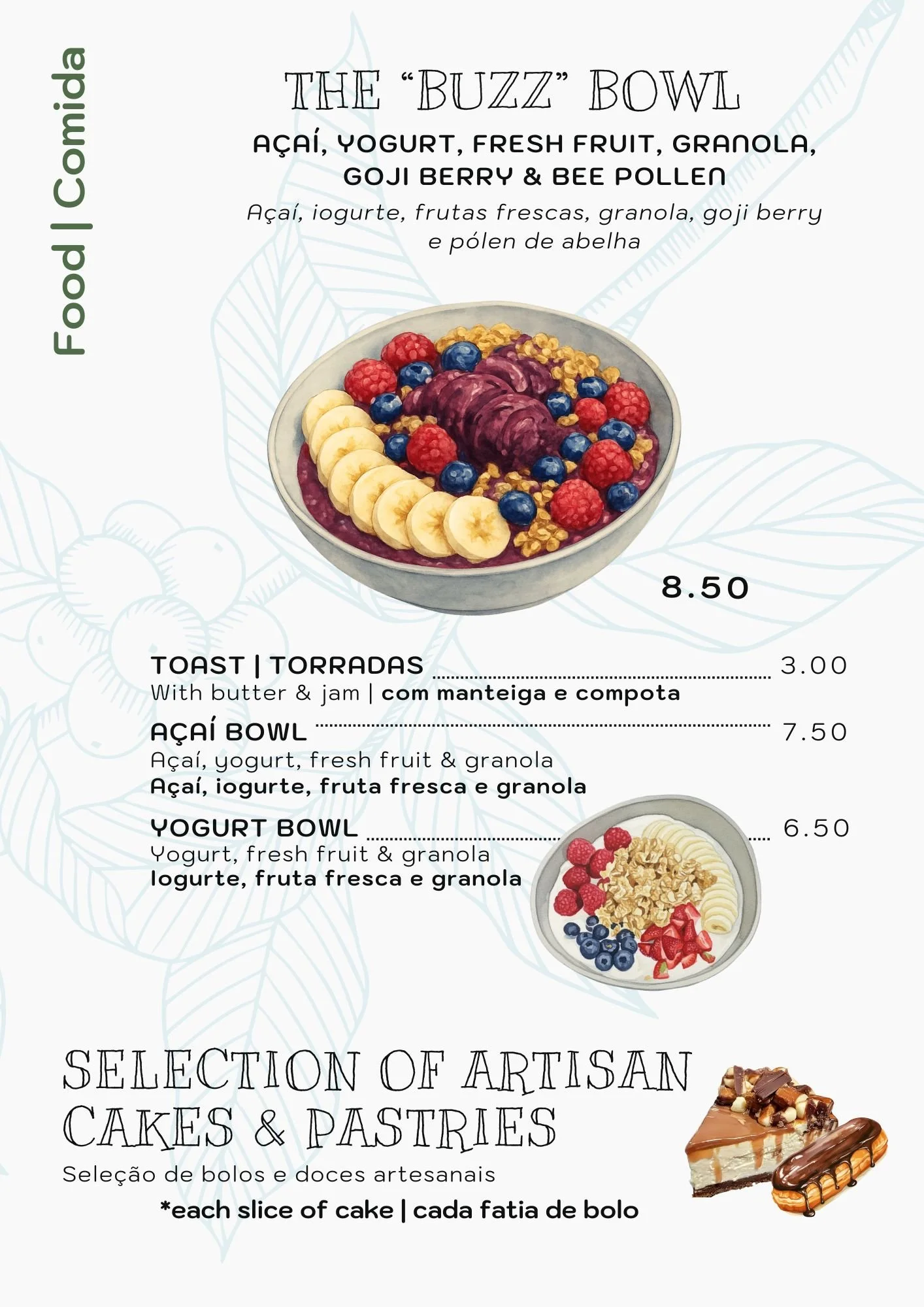 Acai Bowl and Yogurt Bowl