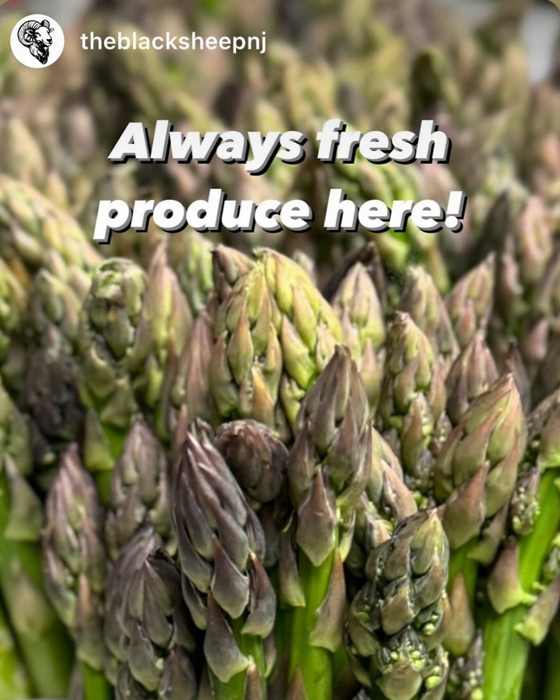 Nothing like @jerseyfreshnjda #asparagus! Did you know NJ is the 4th largest grower of asparagus in the nation? Get it while it&rsquo;s 🔥