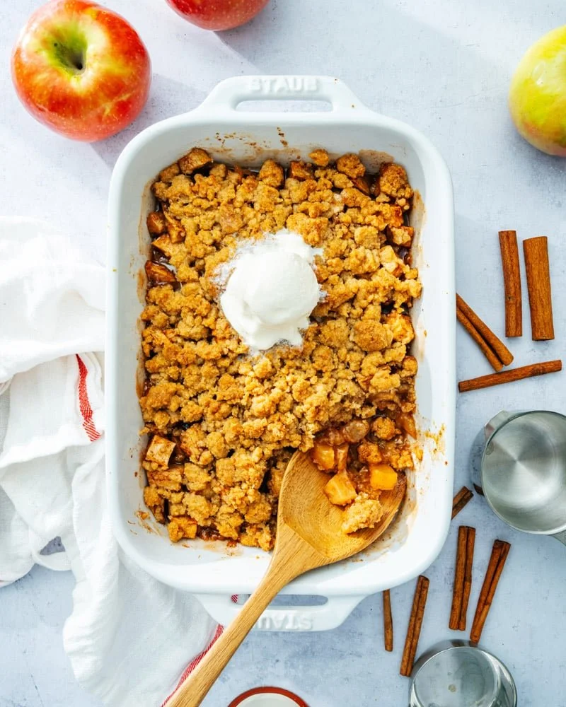 Winter Apple Crumble