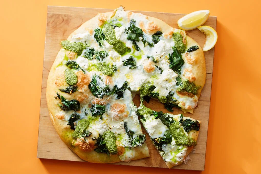 Broccoli White Pizza