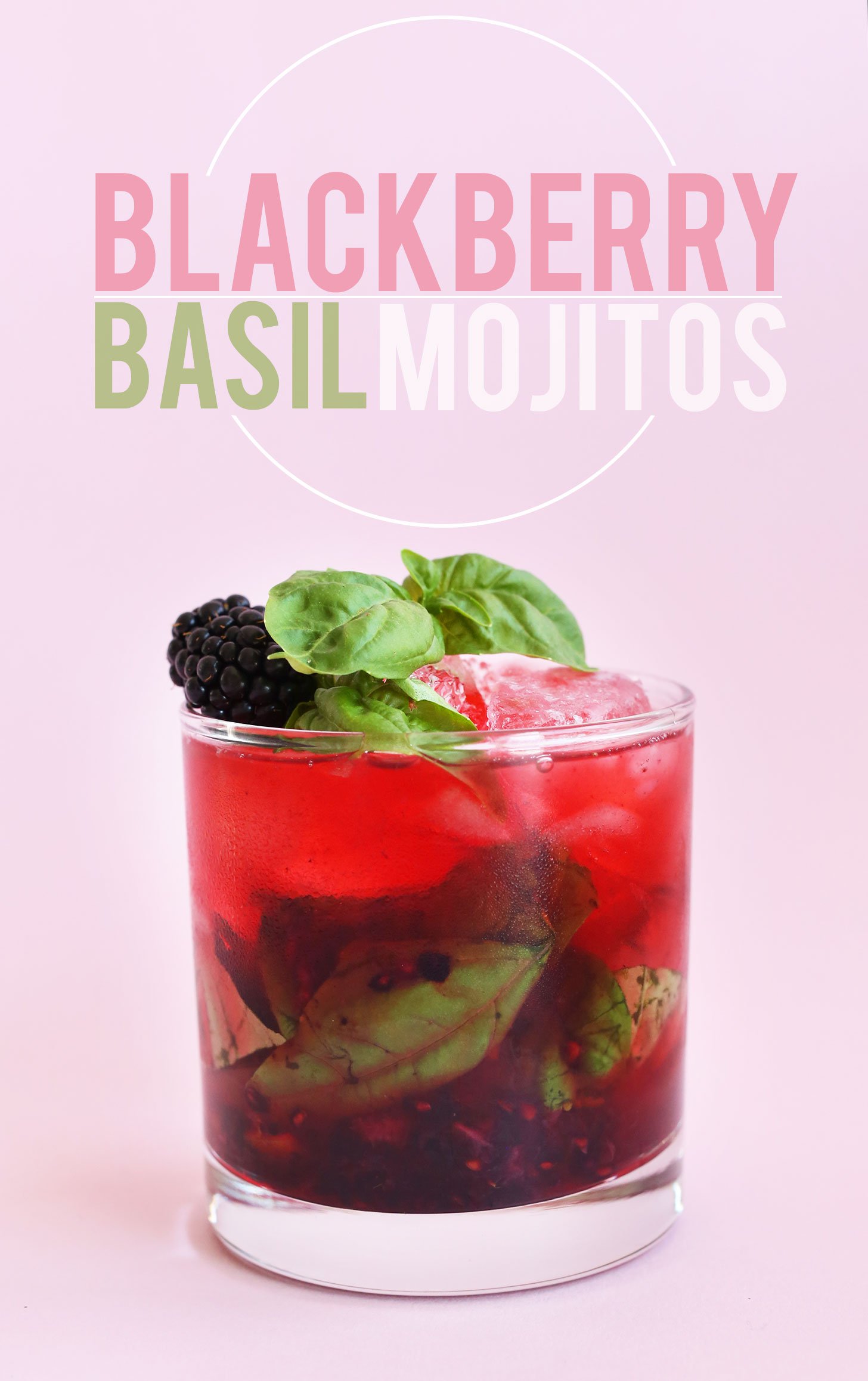 Blackberry Basil Mojito