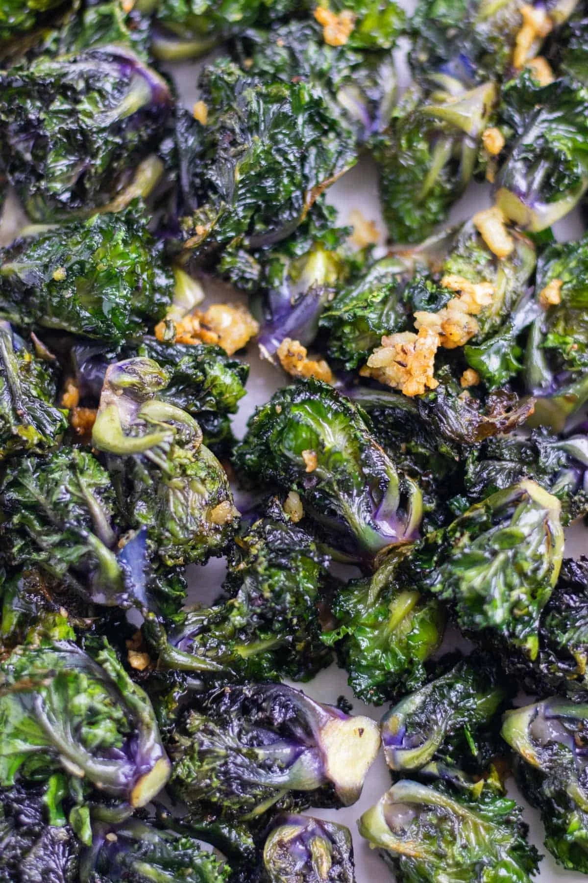 Crispy Roasted Kalettes