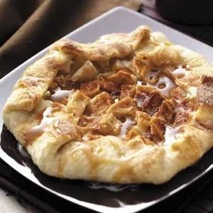 Rustic Caramel Apple Tart