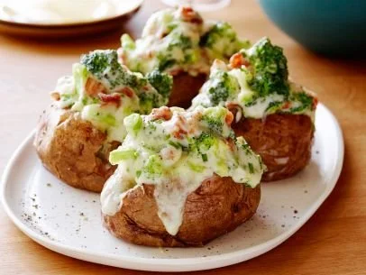 The Ultimate Broccoli and Cheddar Stuffed Potato