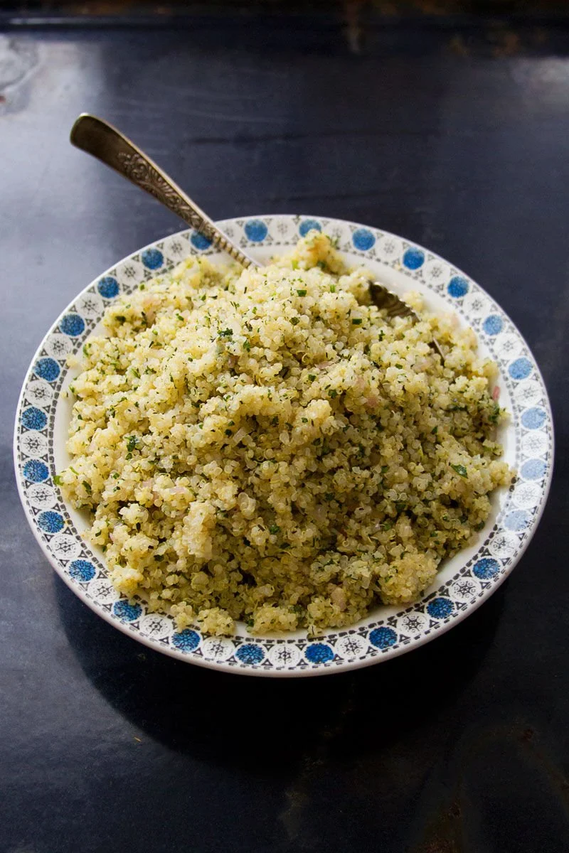 Lemon, Parsley and Thyme Quinoa