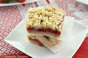 Strawberry Crumb Bars