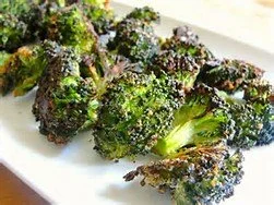 Oven Roasted Broccoli with Parmesan