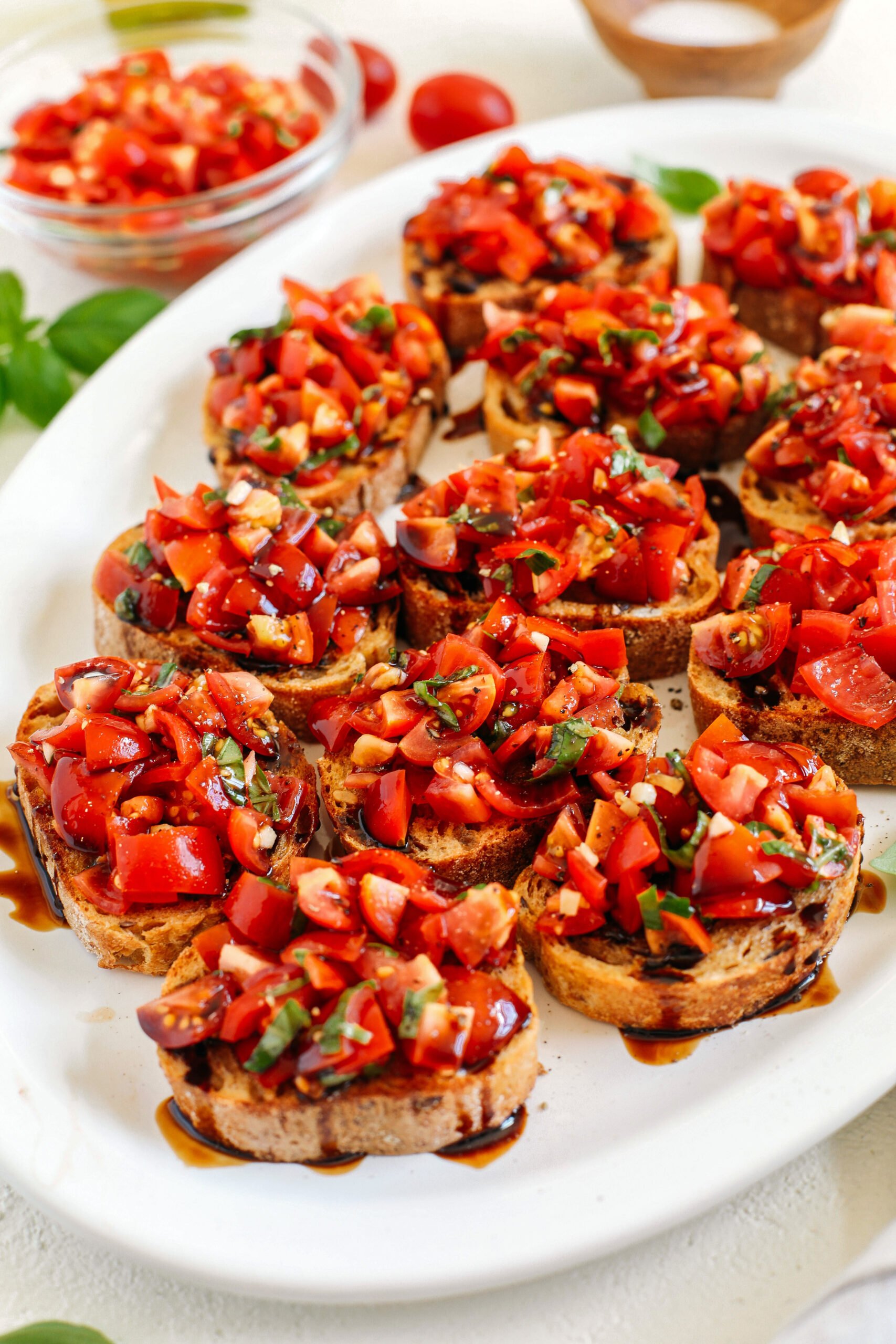 Tomato Basil Bruschetta